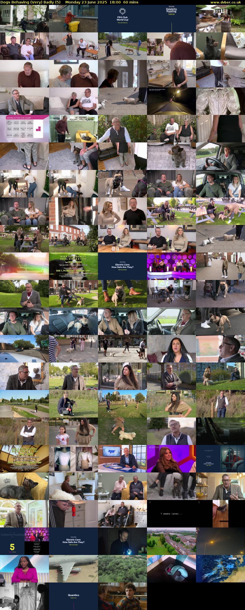 Dogs Behaving (Very) Badly (5) Monday 23 June 2025 18:00 - 19:00