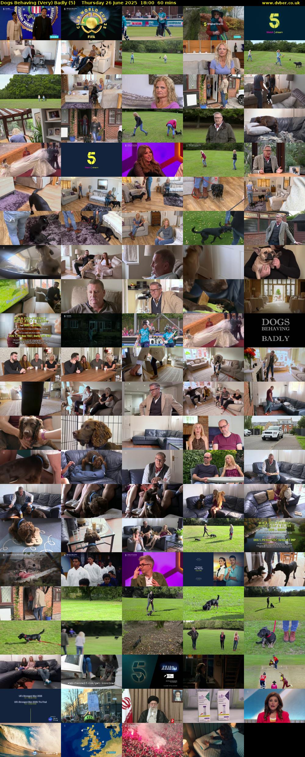 Dogs Behaving (Very) Badly (5) Thursday 26 June 2025 18:00 - 19:00