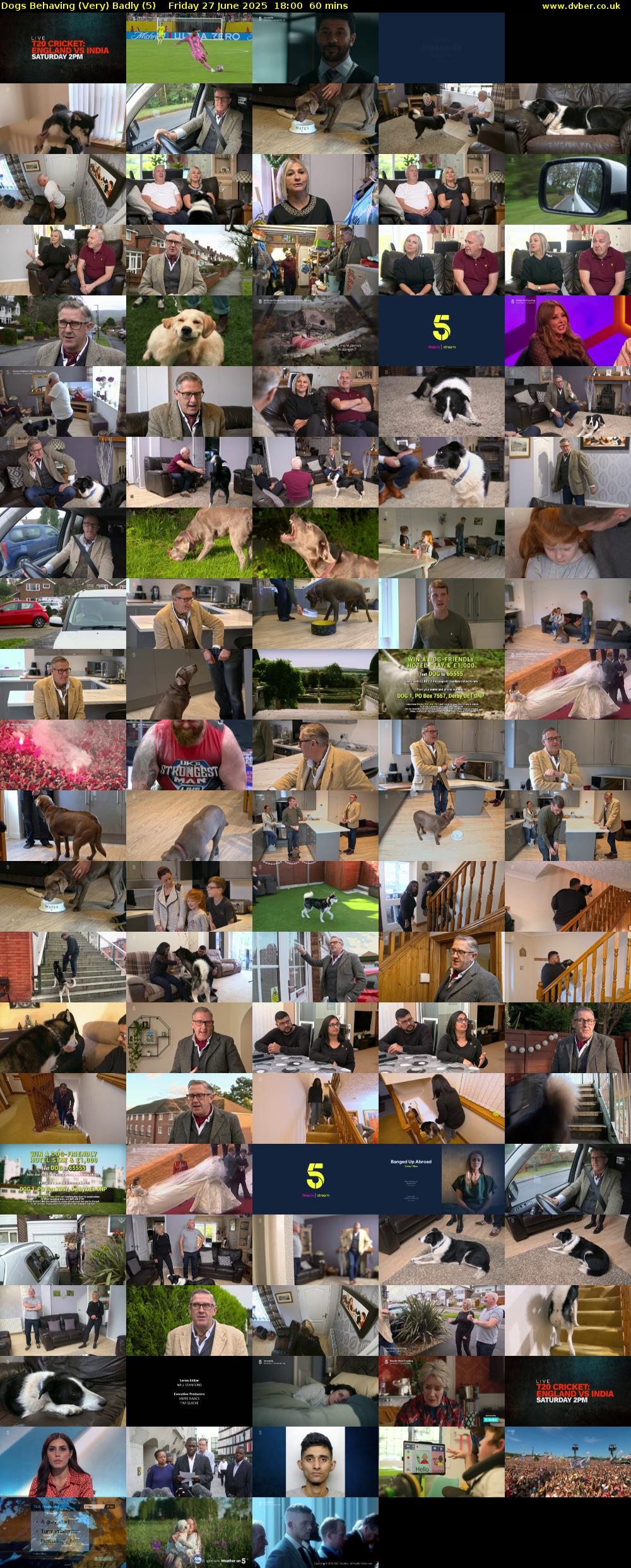 Dogs Behaving (Very) Badly (5) Friday 27 June 2025 18:00 - 19:00