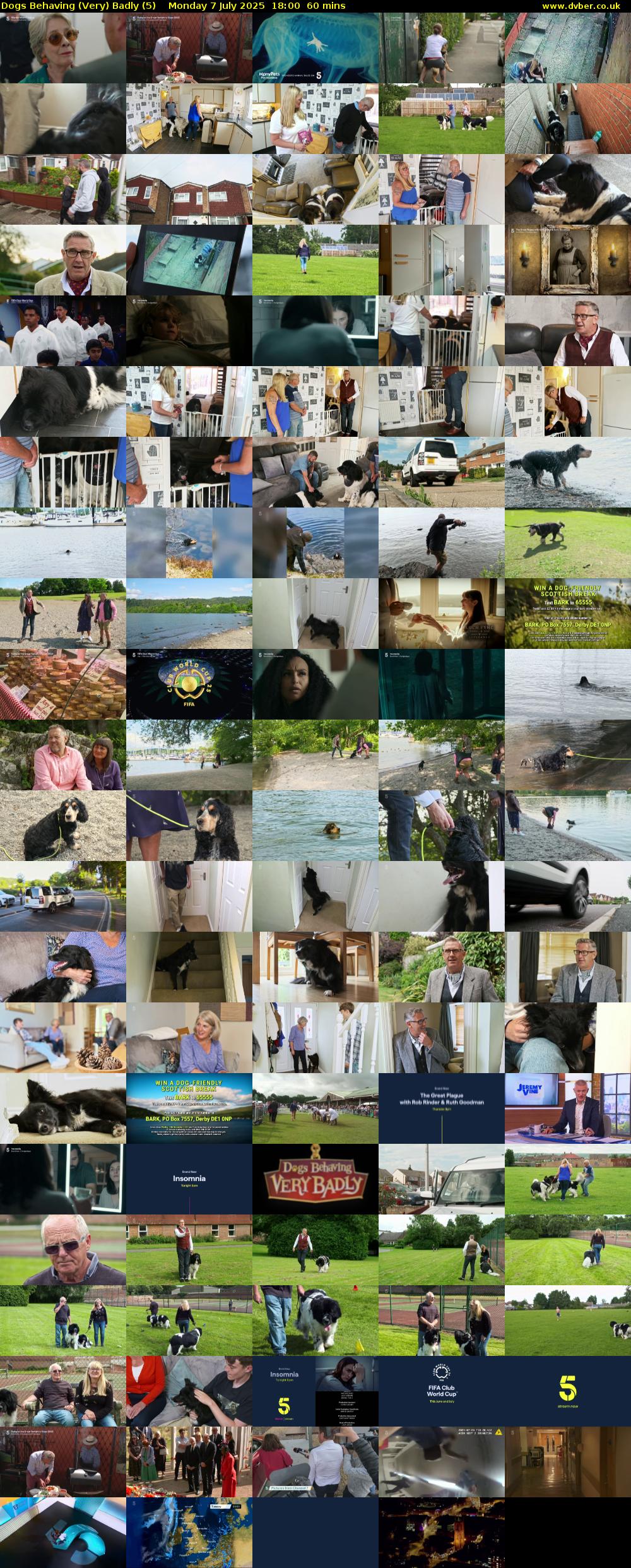 Dogs Behaving (Very) Badly (5) Monday 7 July 2025 18:00 - 19:00