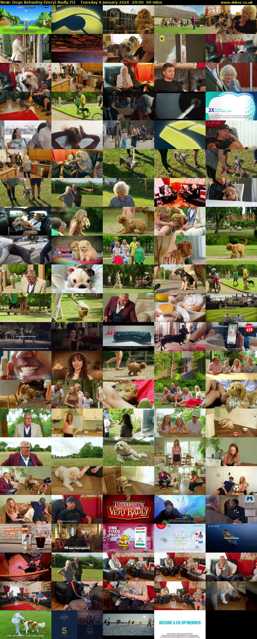Dogs Behaving (Very) Badly (5) Tuesday 6 January 2026 20:00 - 21:00