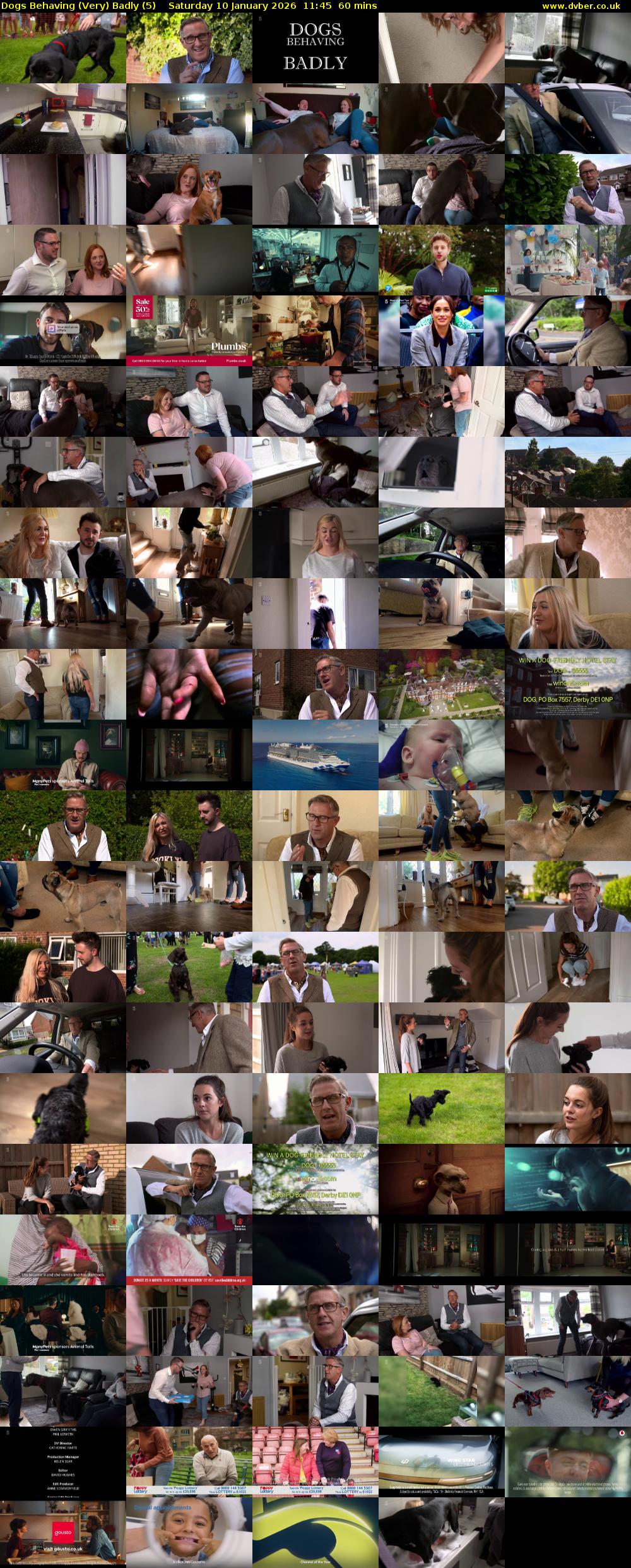Dogs Behaving (Very) Badly (5) Saturday 10 January 2026 11:45 - 12:45