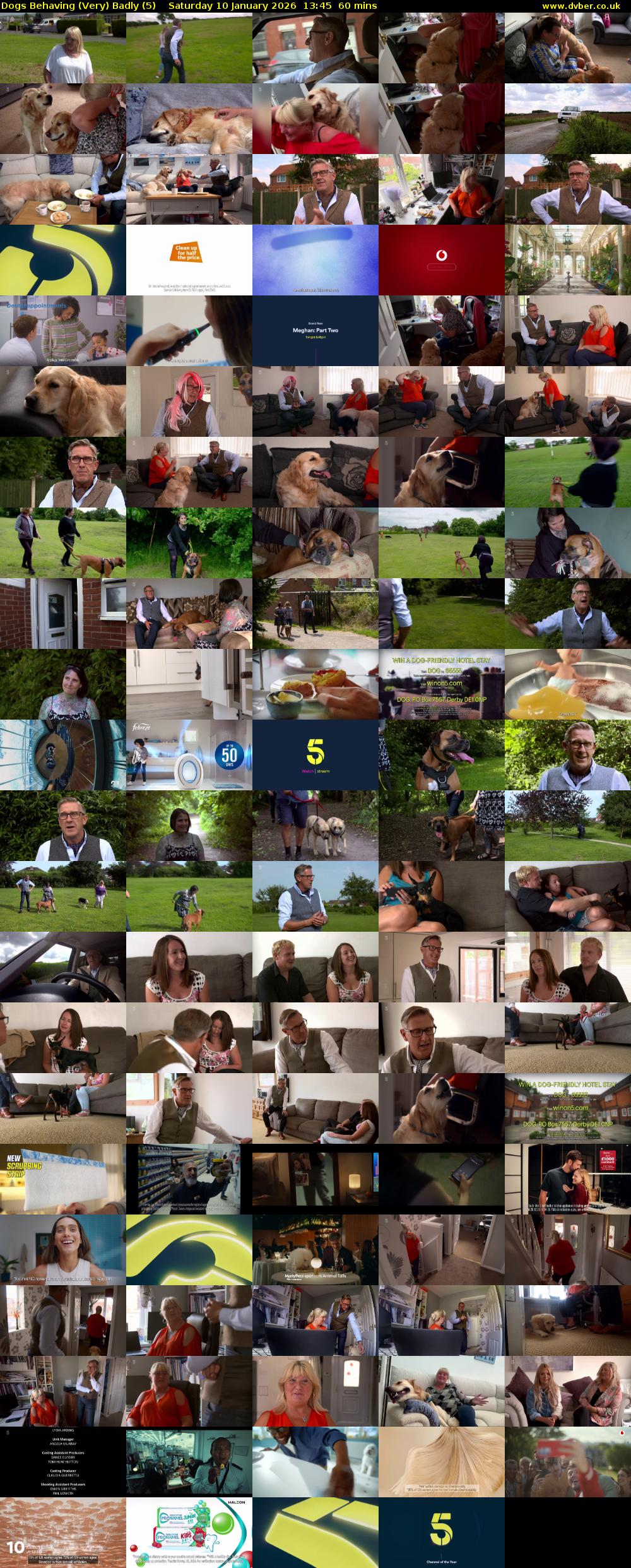 Dogs Behaving (Very) Badly (5) Saturday 10 January 2026 13:45 - 14:45