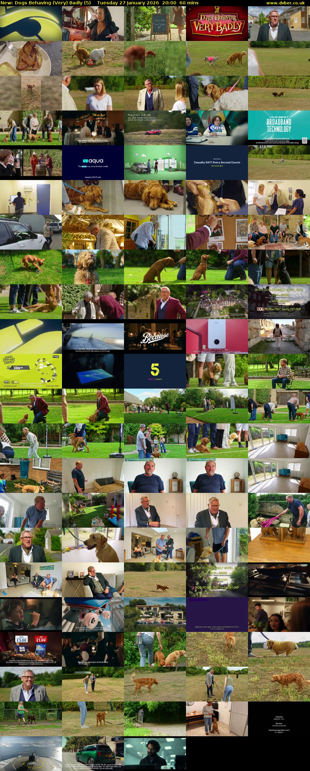 Dogs Behaving (Very) Badly (5) Tuesday 27 January 2026 20:00 - 21:00