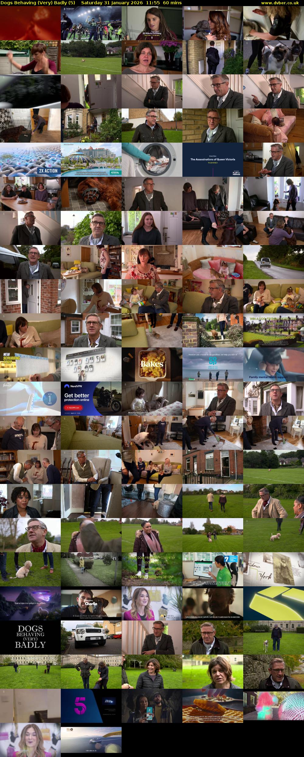 Dogs Behaving (Very) Badly (5) Saturday 31 January 2026 11:55 - 12:55