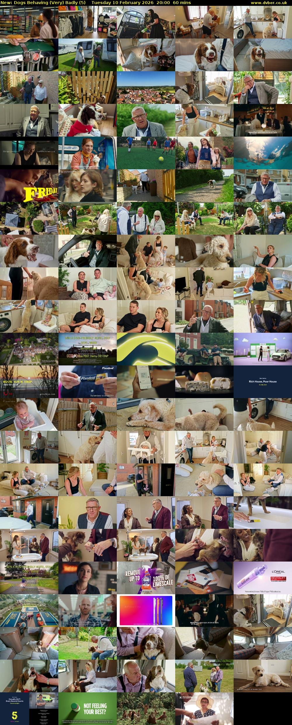 Dogs Behaving (Very) Badly (5) Tuesday 10 February 2026 20:00 - 21:00