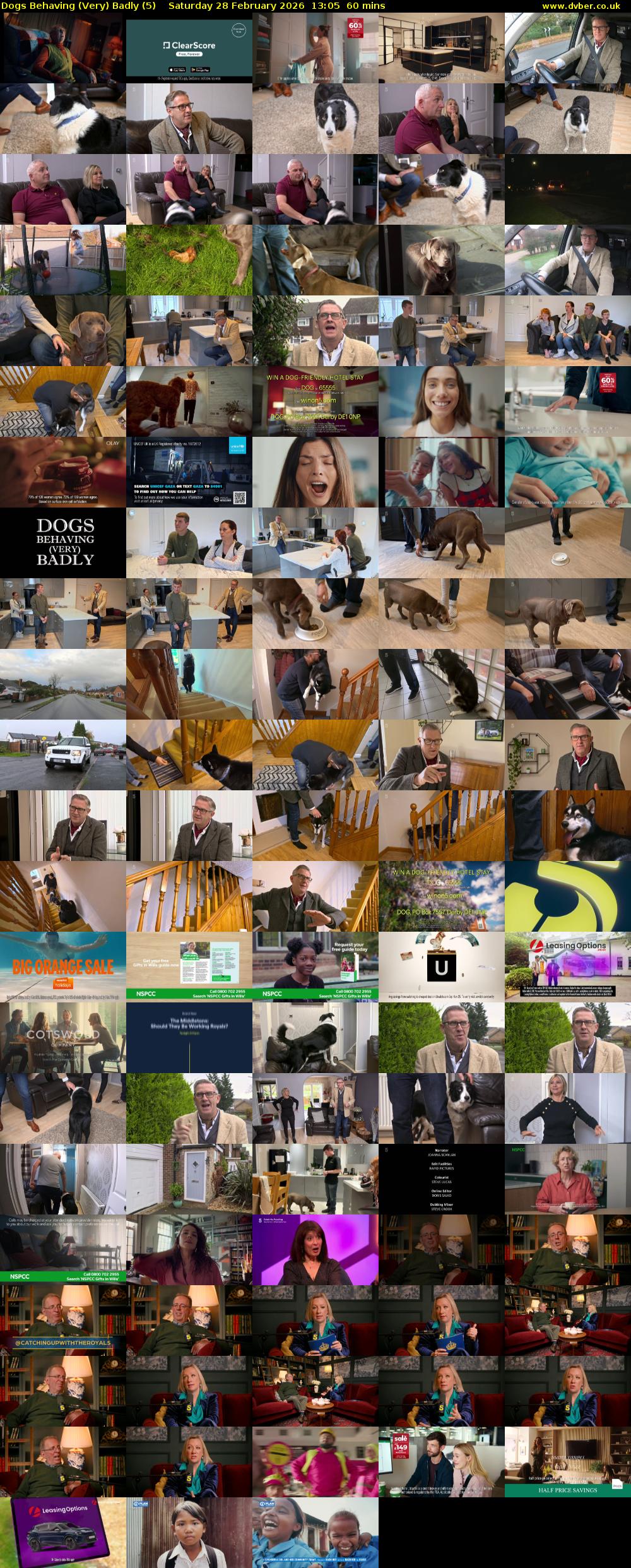 Dogs Behaving (Very) Badly (5) Saturday 28 February 2026 13:05 - 14:05