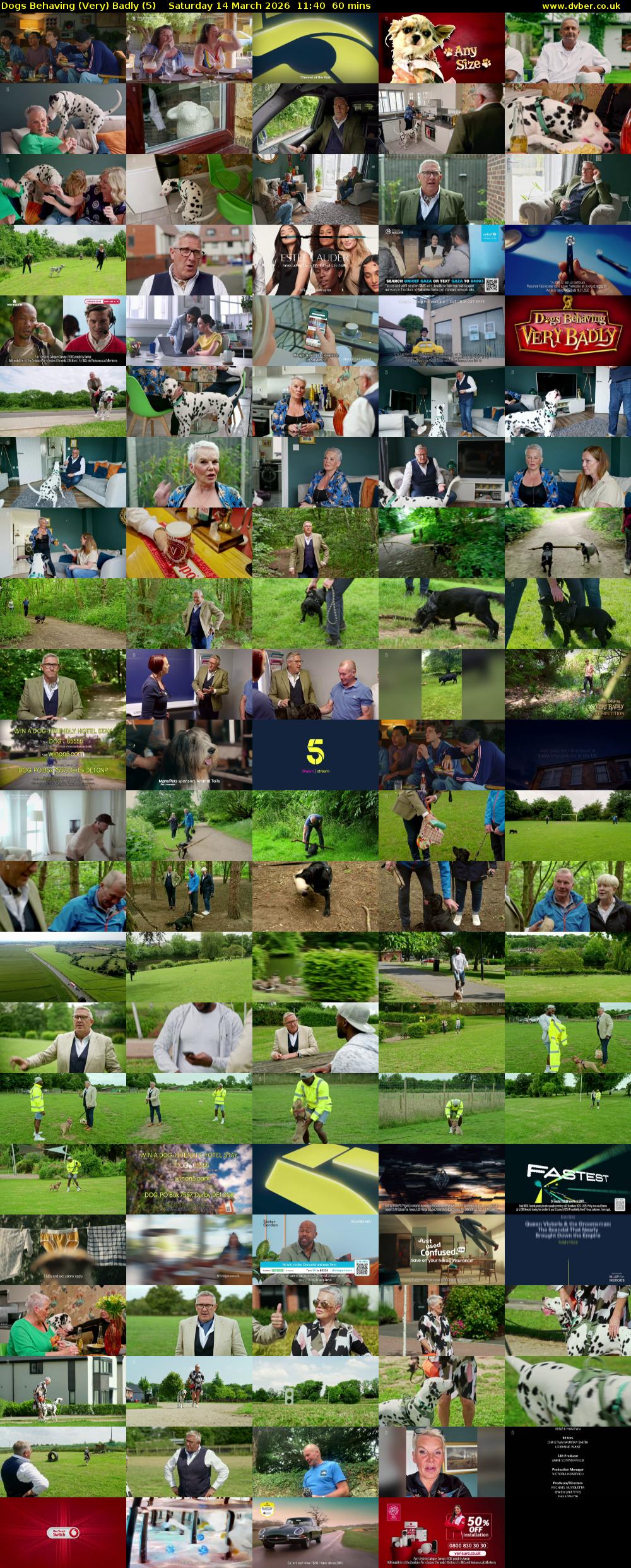Dogs Behaving (Very) Badly (5) Saturday 14 March 2026 11:40 - 12:40