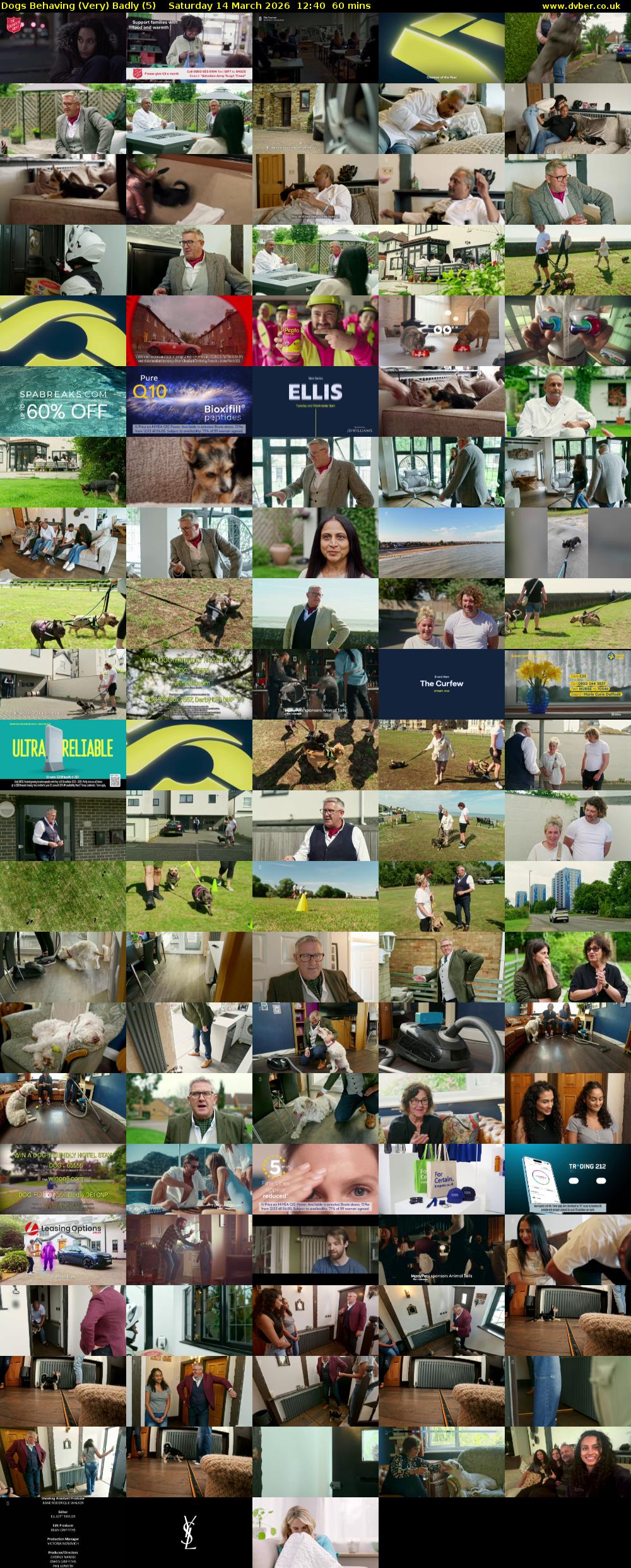 Dogs Behaving (Very) Badly (5) Saturday 14 March 2026 12:40 - 13:40