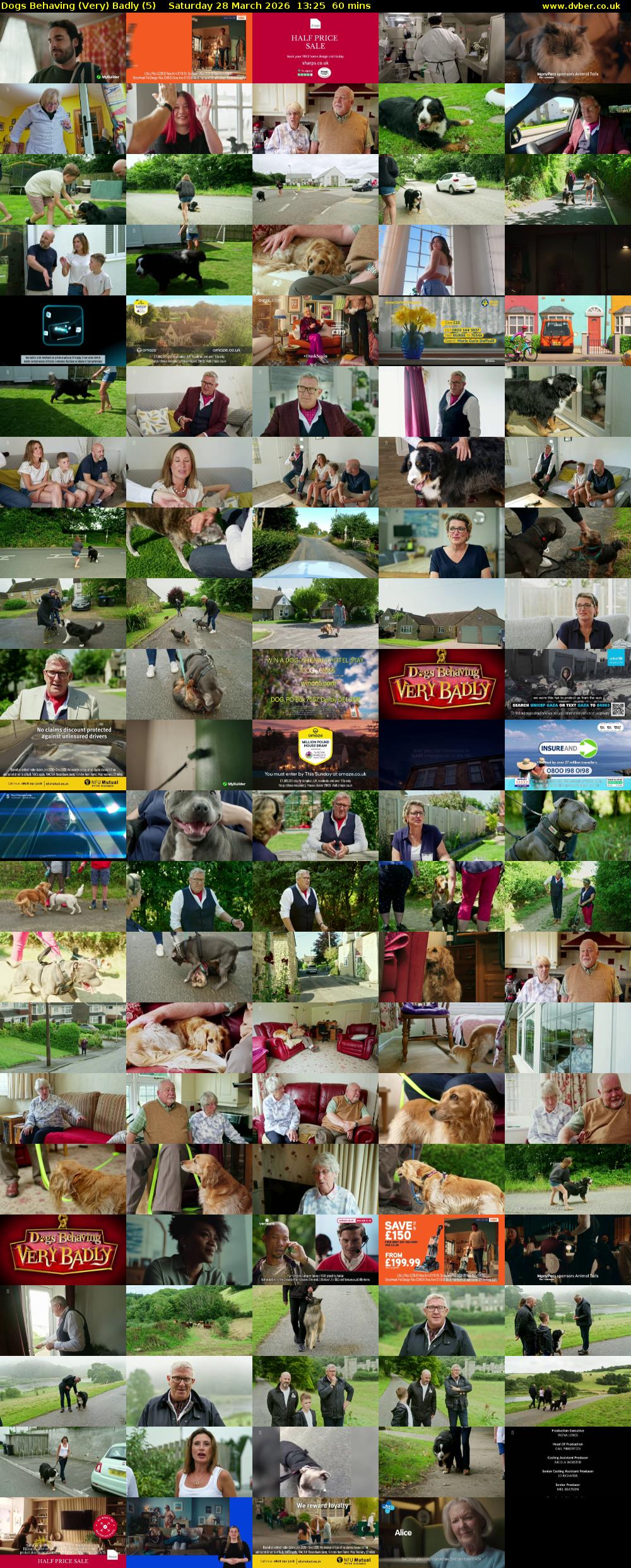 Dogs Behaving (Very) Badly (5) Saturday 28 March 2026 13:25 - 14:25