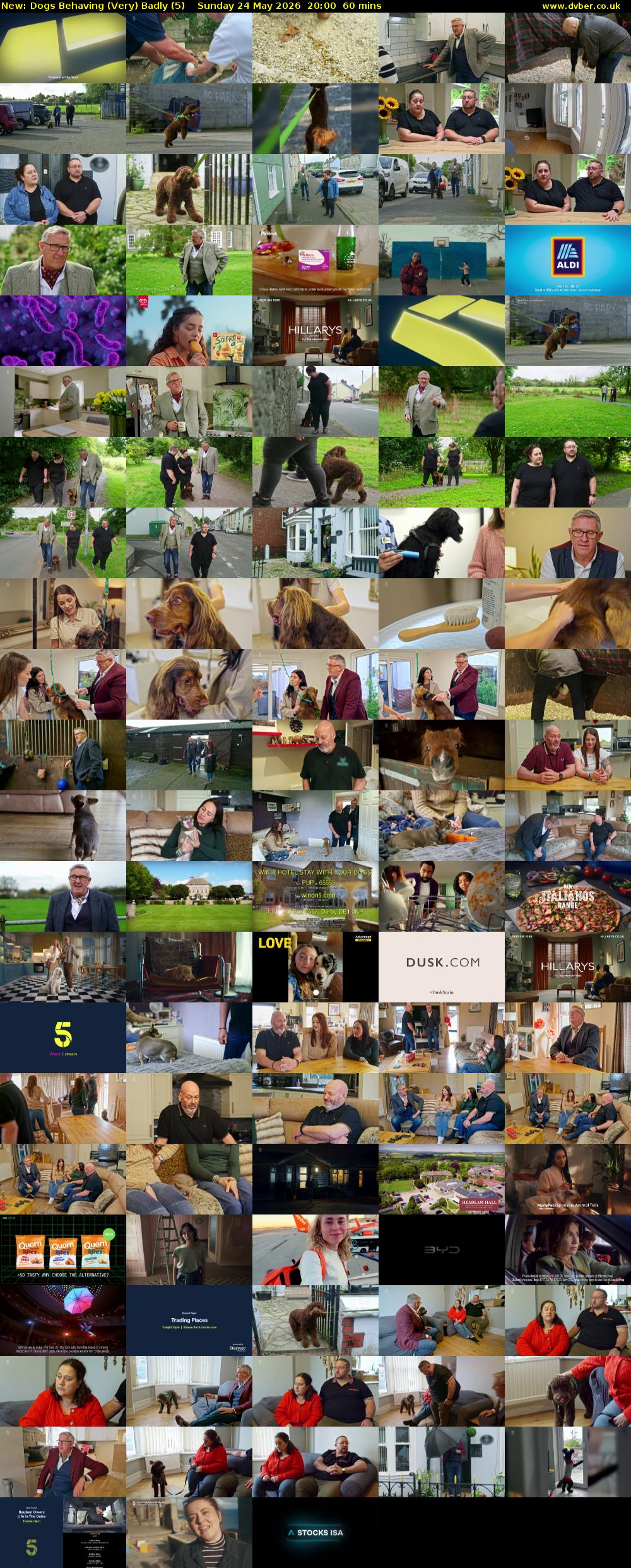 Dogs Behaving (Very) Badly (5) Sunday 24 May 2026 20:00 - 21:00