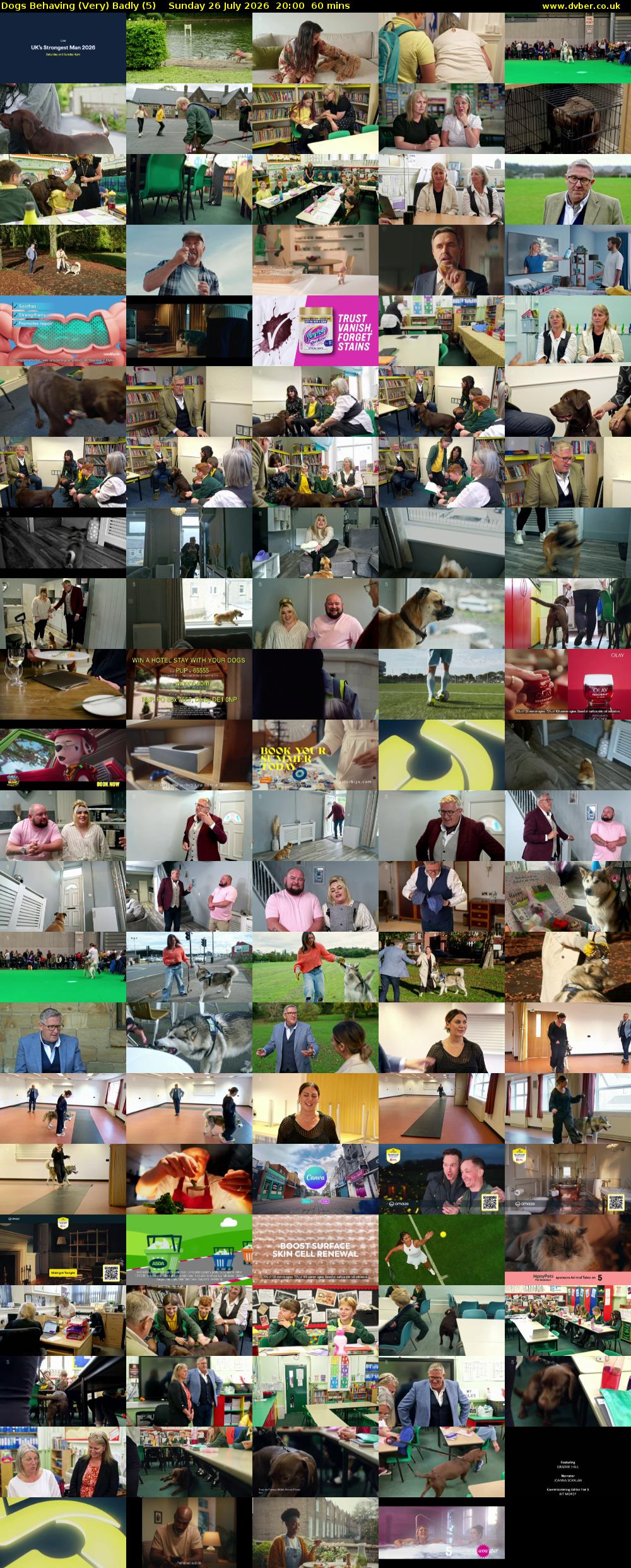 Dogs Behaving (Very) Badly (5) Sunday 26 July 2026 20:00 - 21:00