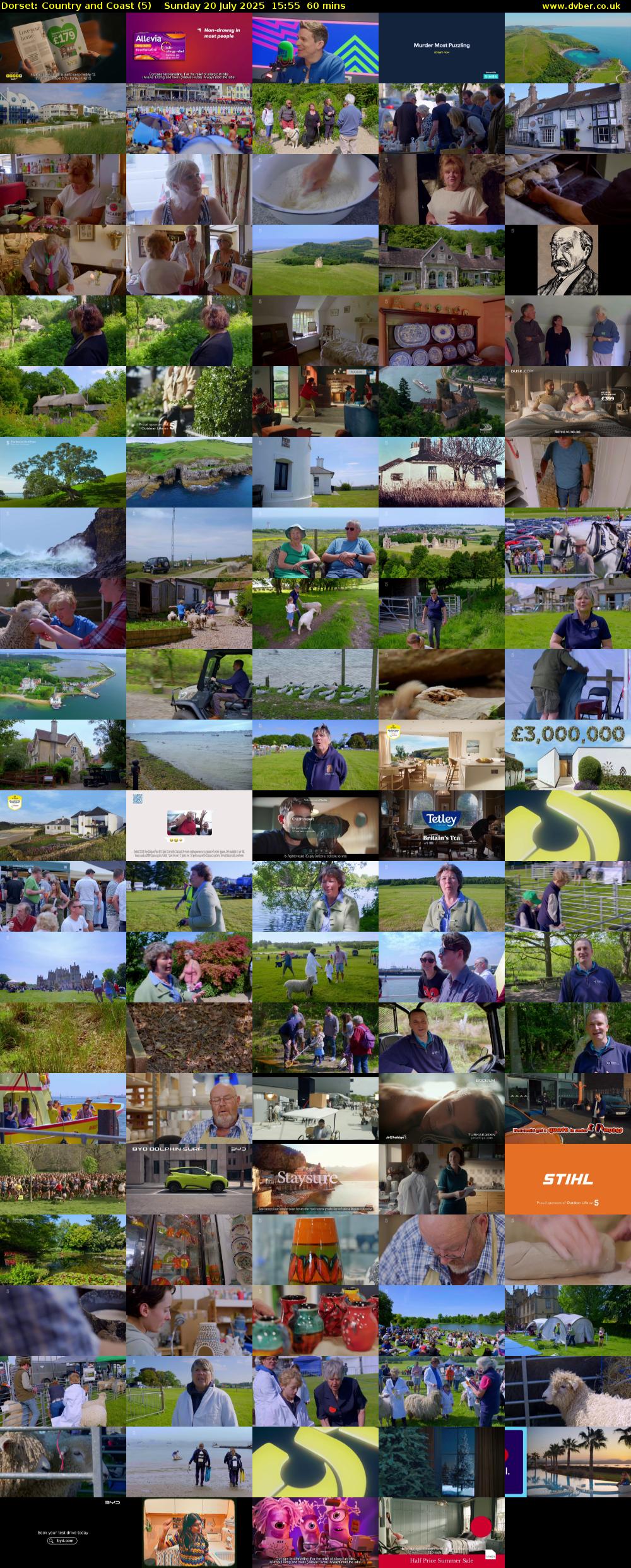 Dorset: Country and Coast (5) Sunday 20 July 2025 15:55 - 16:55