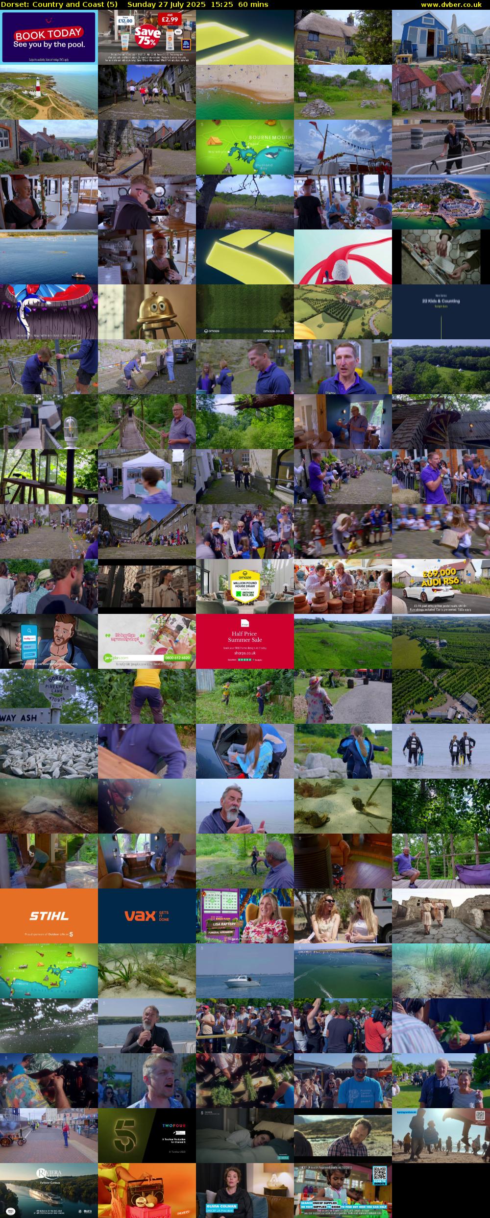 Dorset: Country and Coast (5) Sunday 27 July 2025 15:25 - 16:25