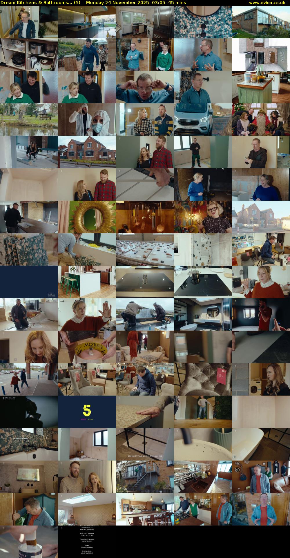 Dream Kitchens & Bathrooms... (5) Monday 24 November 2025 03:05 - 03:50