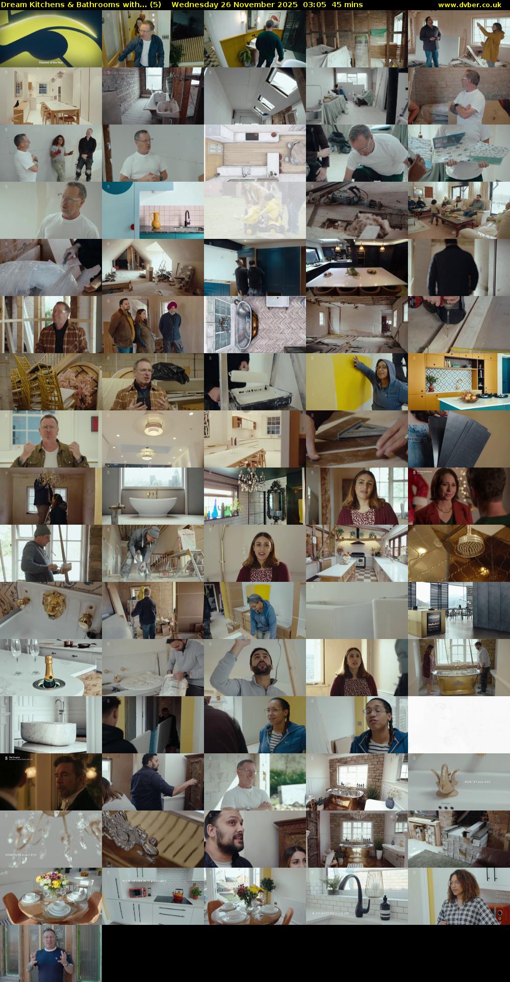 Dream Kitchens & Bathrooms with... (5) Wednesday 26 November 2025 03:05 - 03:50