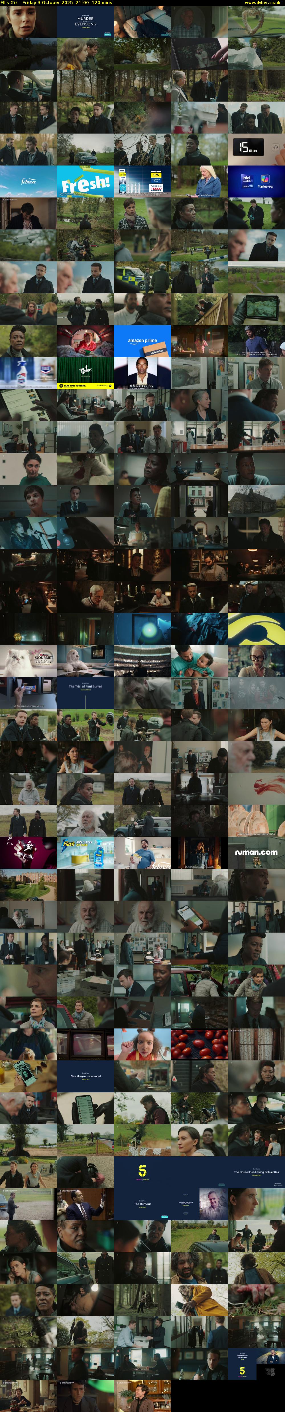 Ellis (5) Friday 3 October 2025 21:00 - 23:00