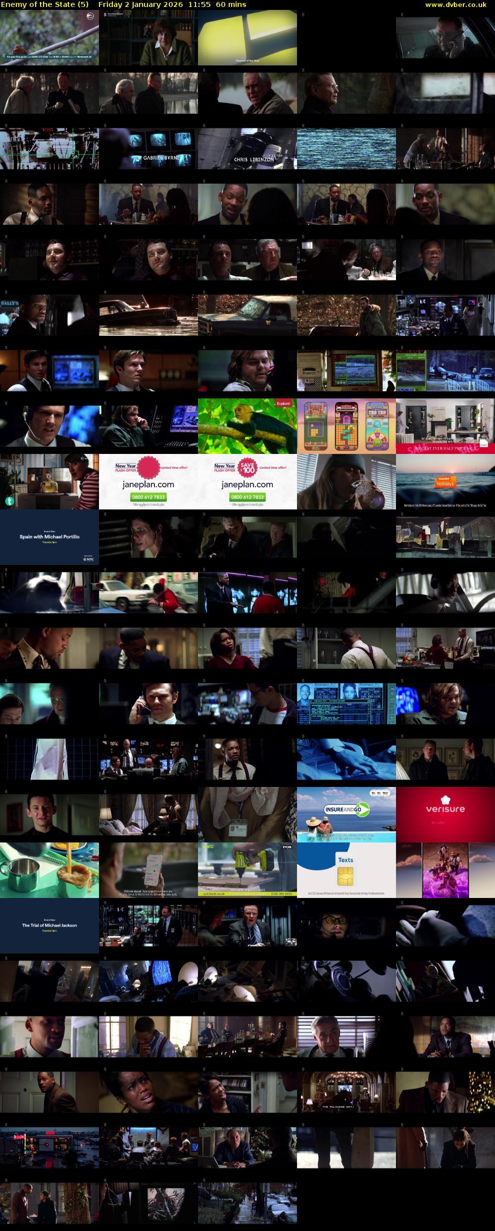 Enemy of the State (5) Friday 2 January 2026 11:55 - 12:55