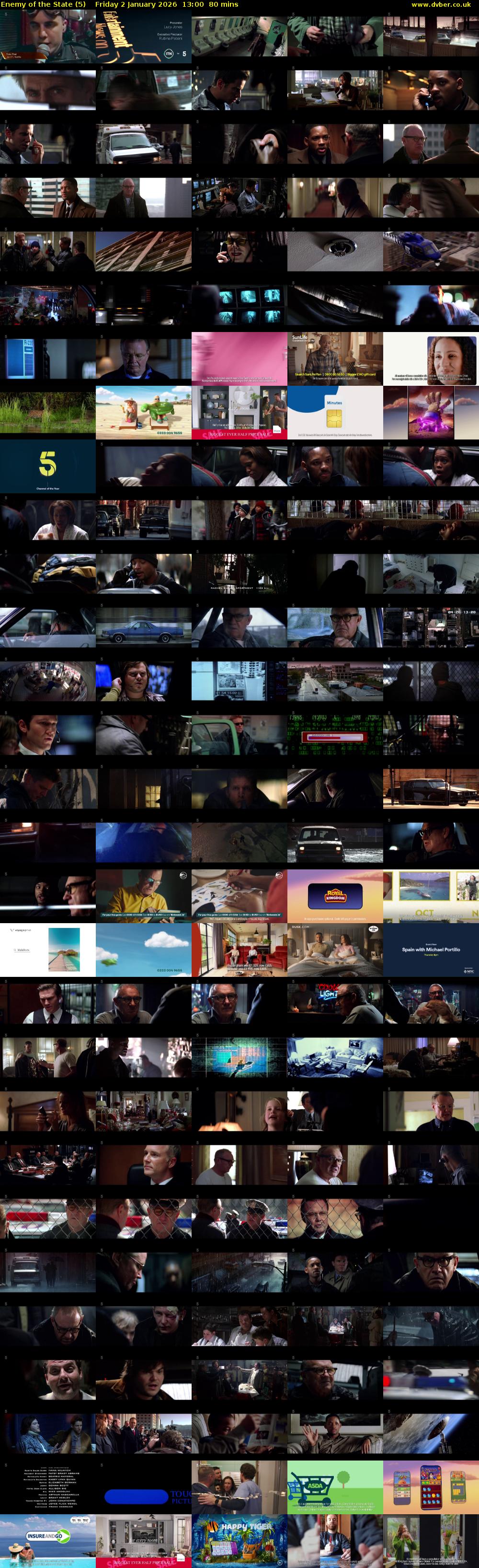 Enemy of the State (5) Friday 2 January 2026 13:00 - 14:20