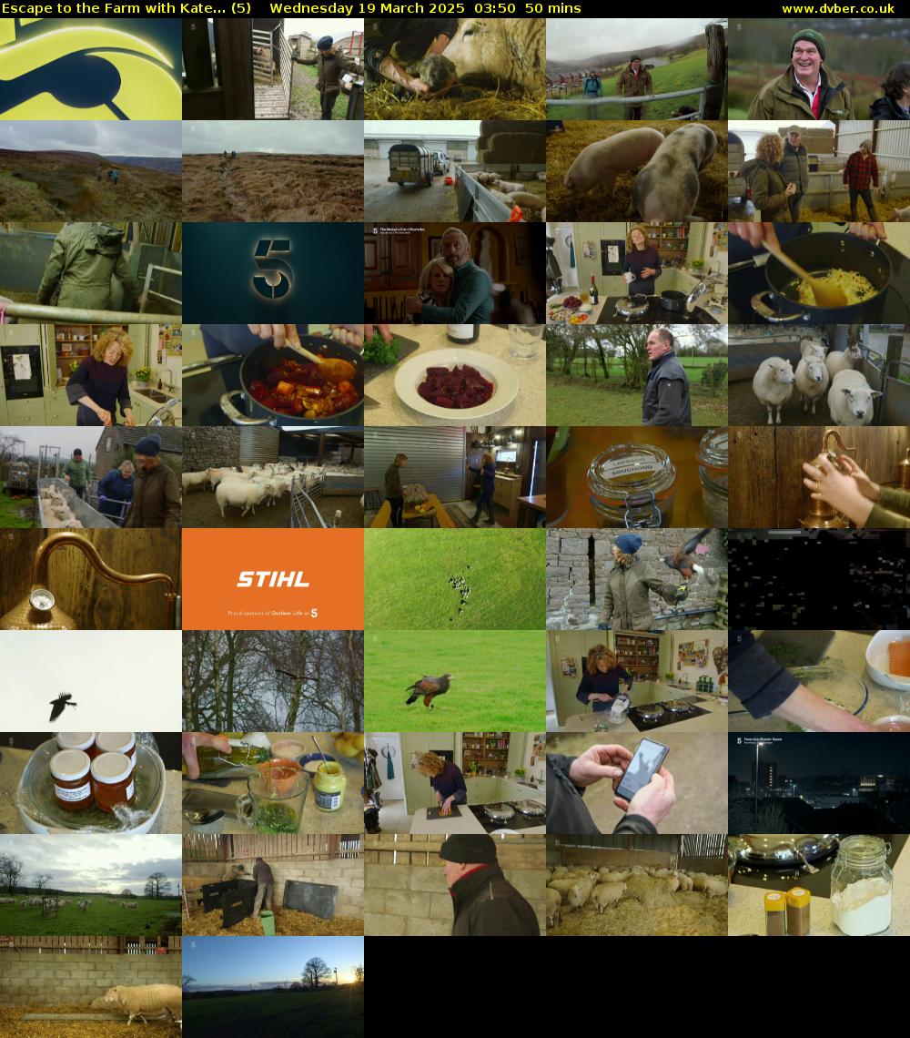 Escape to the Farm with Kate... (5) Wednesday 19 March 2025 03:50 - 04:40