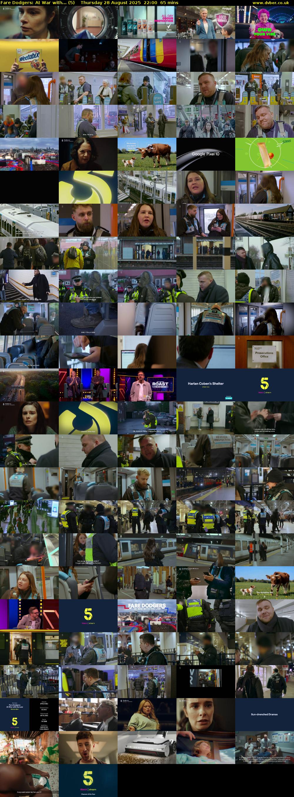 Fare Dodgers: At War with... (5) Thursday 28 August 2025 22:00 - 23:05