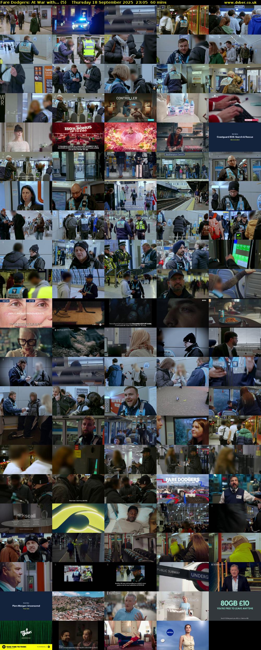 Fare Dodgers: At War with... (5) Thursday 18 September 2025 23:05 - 00:05