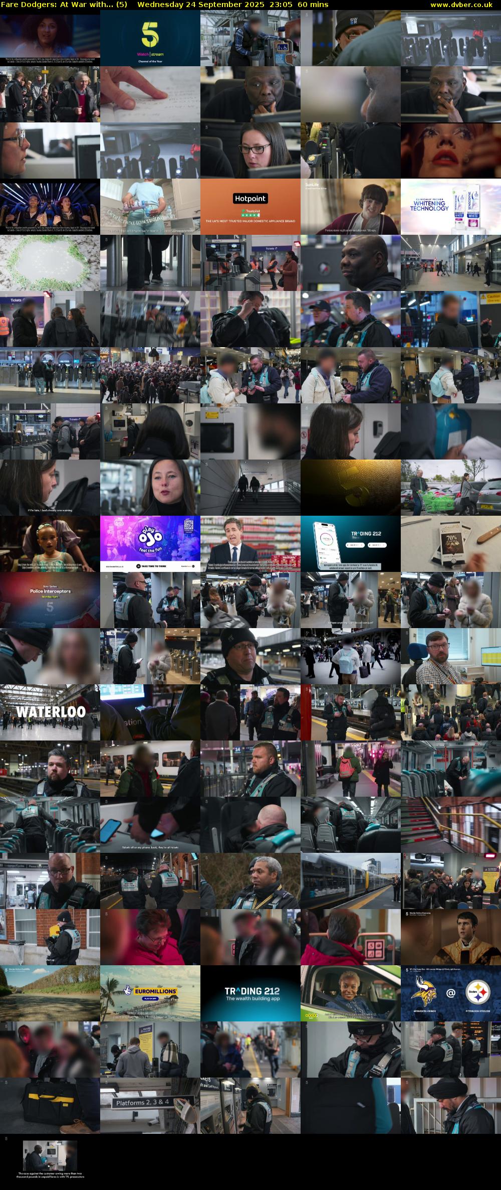 Fare Dodgers: At War with... (5) Wednesday 24 September 2025 23:05 - 00:05