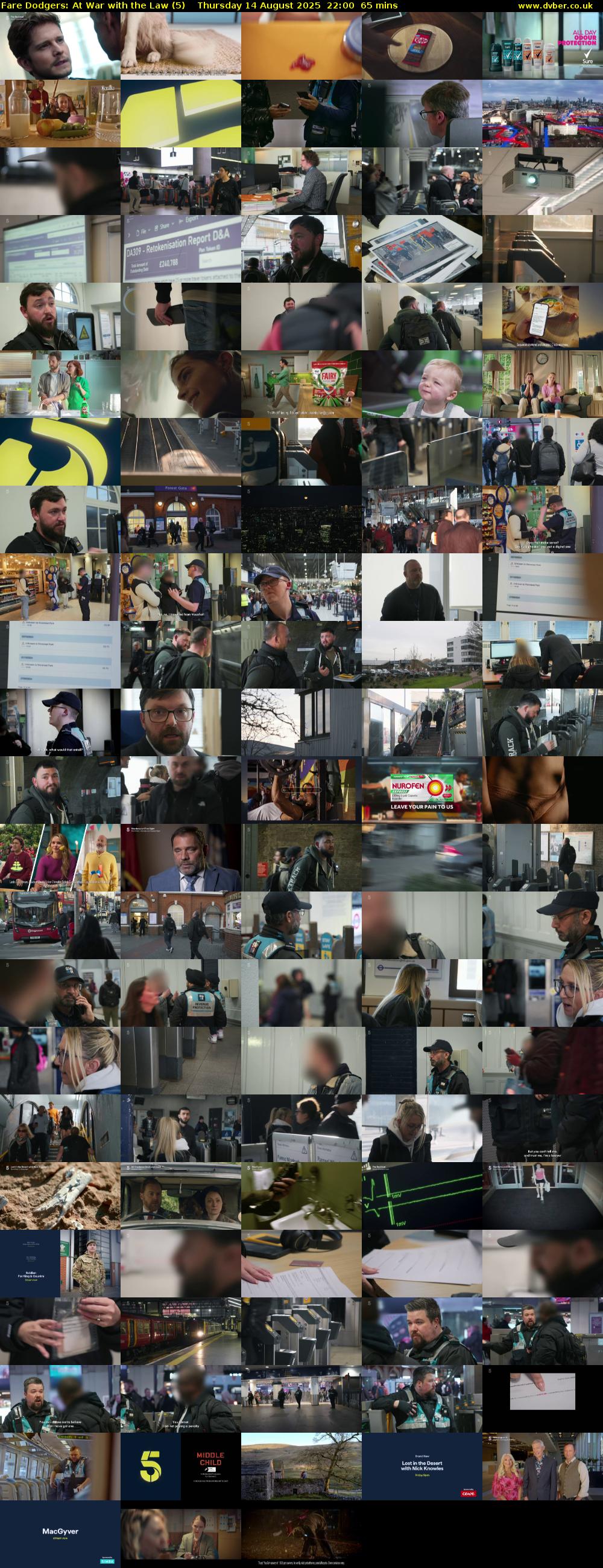 Fare Dodgers: At War with the Law (5) Thursday 14 August 2025 22:00 - 23:05