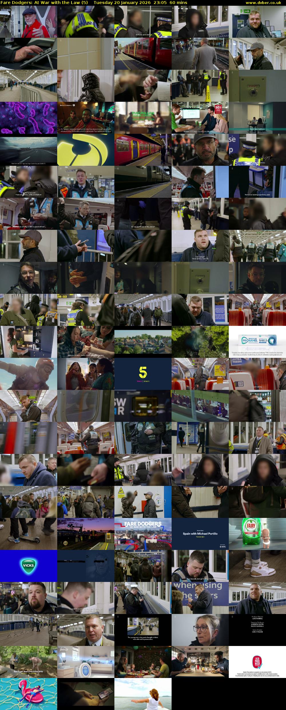 Fare Dodgers: At War with the Law (5) Tuesday 20 January 2026 23:05 - 00:05