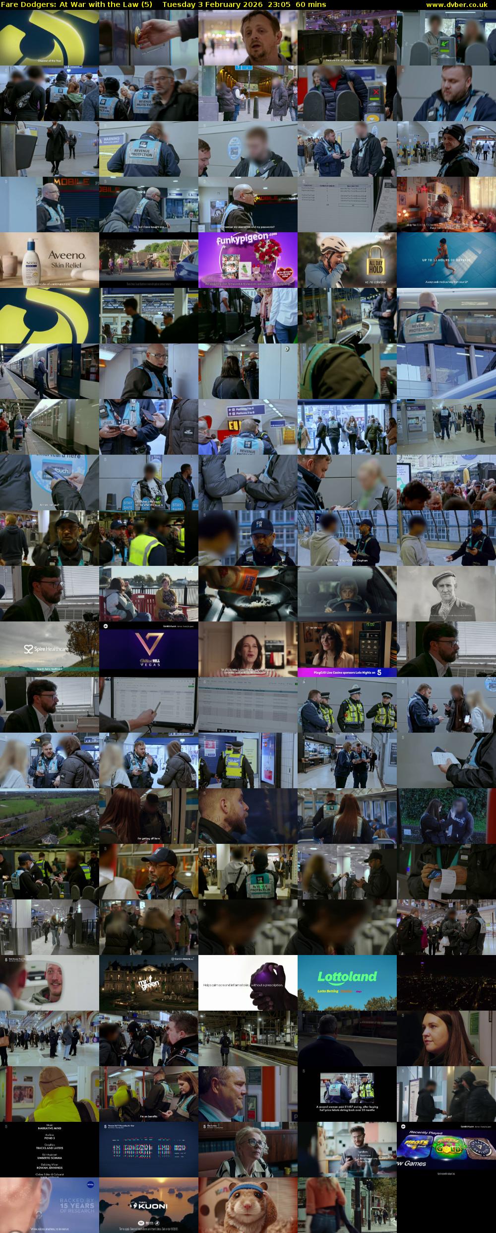 Fare Dodgers: At War with the Law (5) Tuesday 3 February 2026 23:05 - 00:05