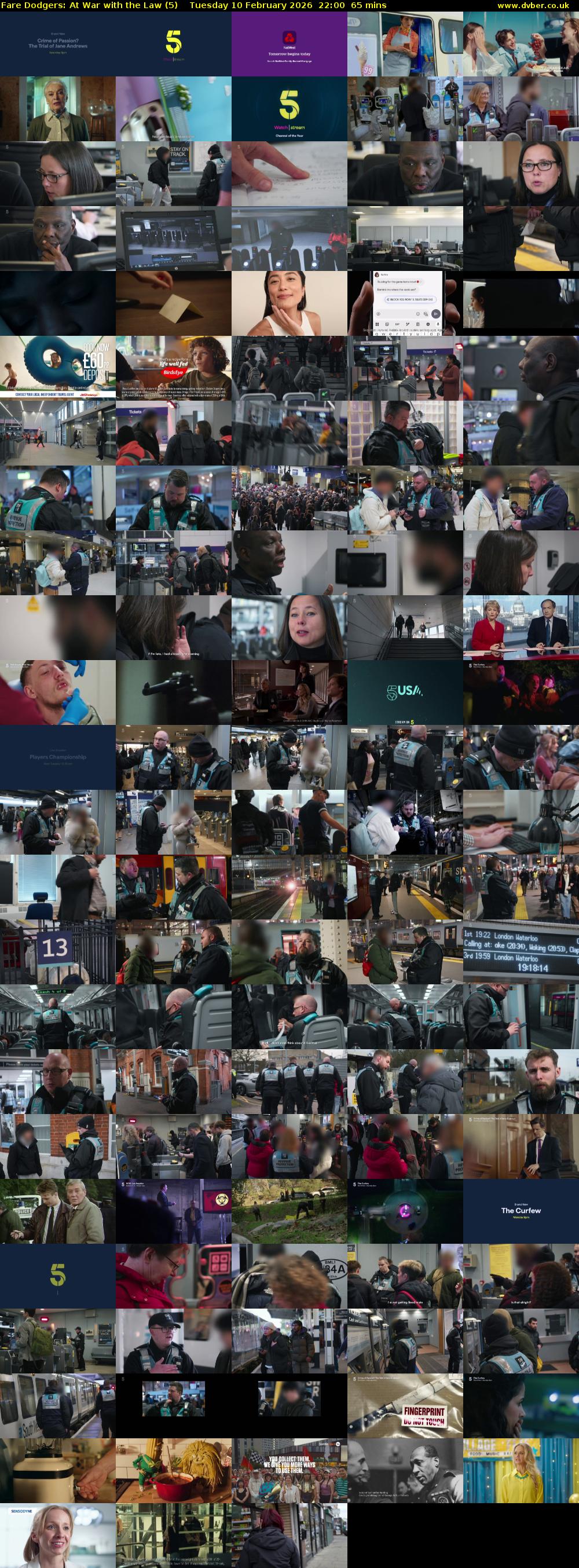 Fare Dodgers: At War with the Law (5) Tuesday 10 February 2026 22:00 - 23:05