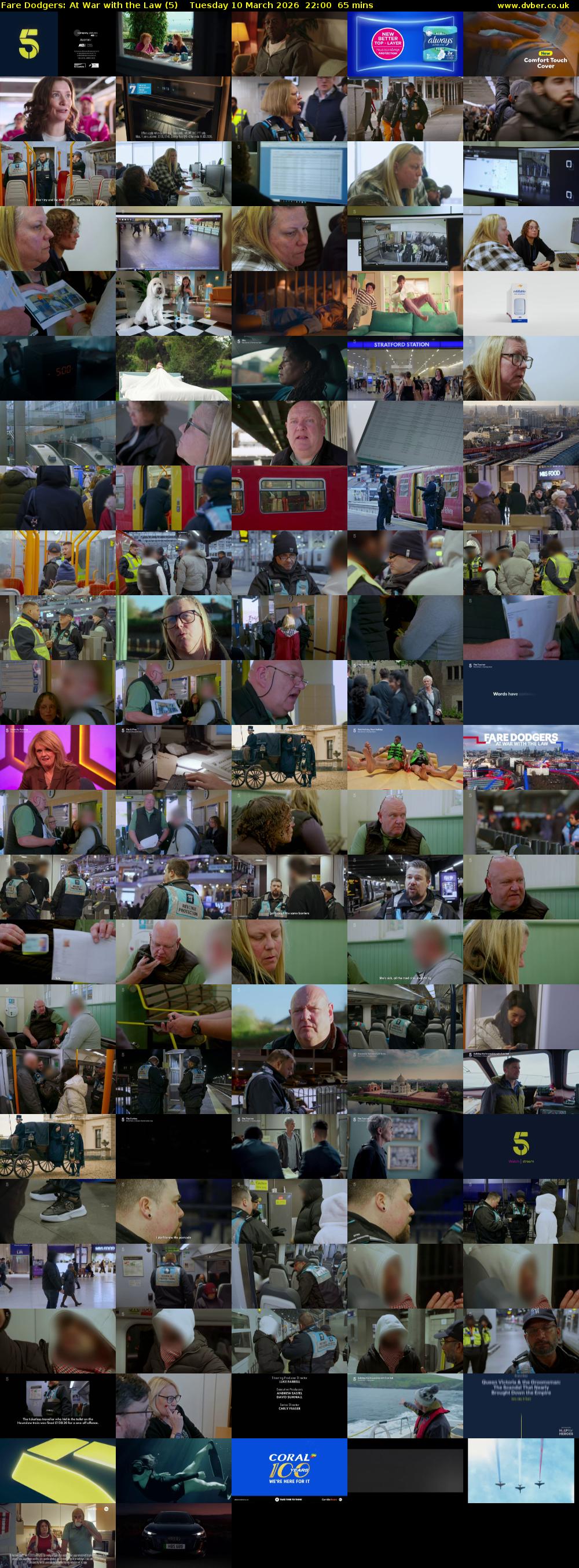 Fare Dodgers: At War with the Law (5) Tuesday 10 March 2026 22:00 - 23:05