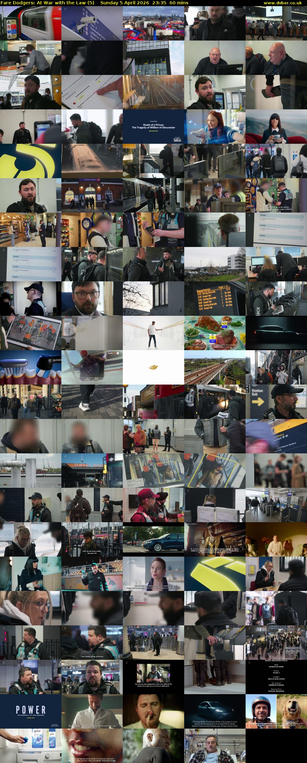 Fare Dodgers: At War with the Law (5) Sunday 5 April 2026 23:35 - 00:35