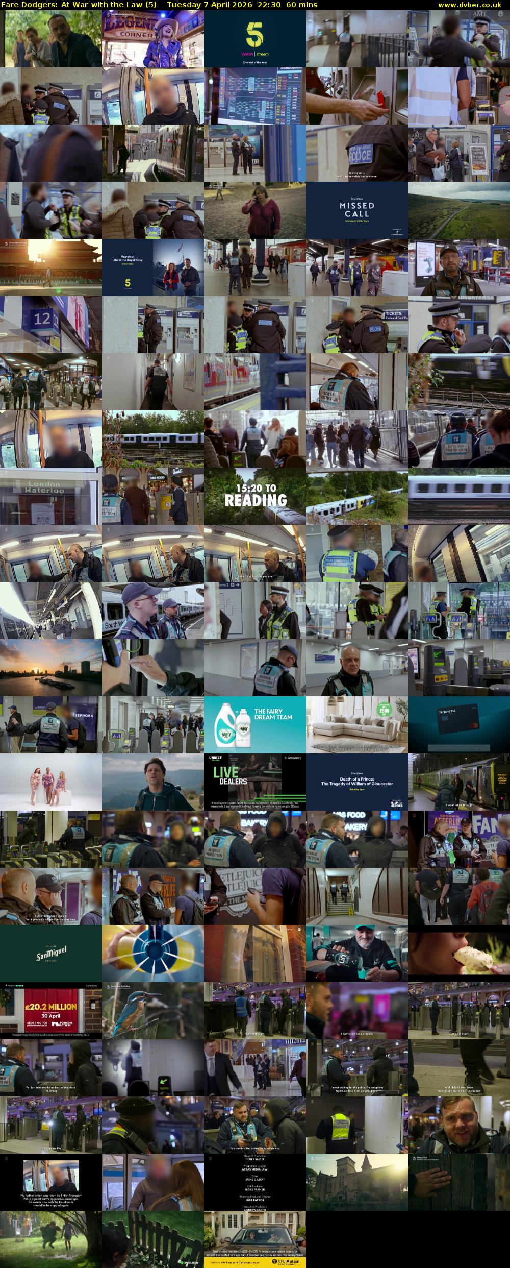 Fare Dodgers: At War with the Law (5) Tuesday 7 April 2026 22:30 - 23:30