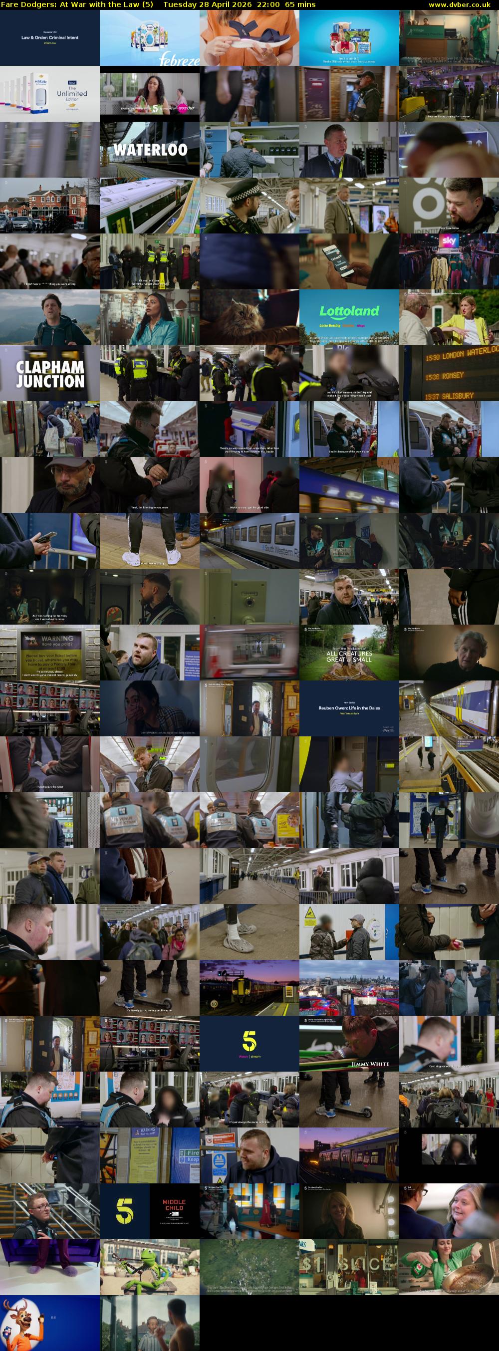 Fare Dodgers: At War with the Law (5) Tuesday 28 April 2026 22:00 - 23:05