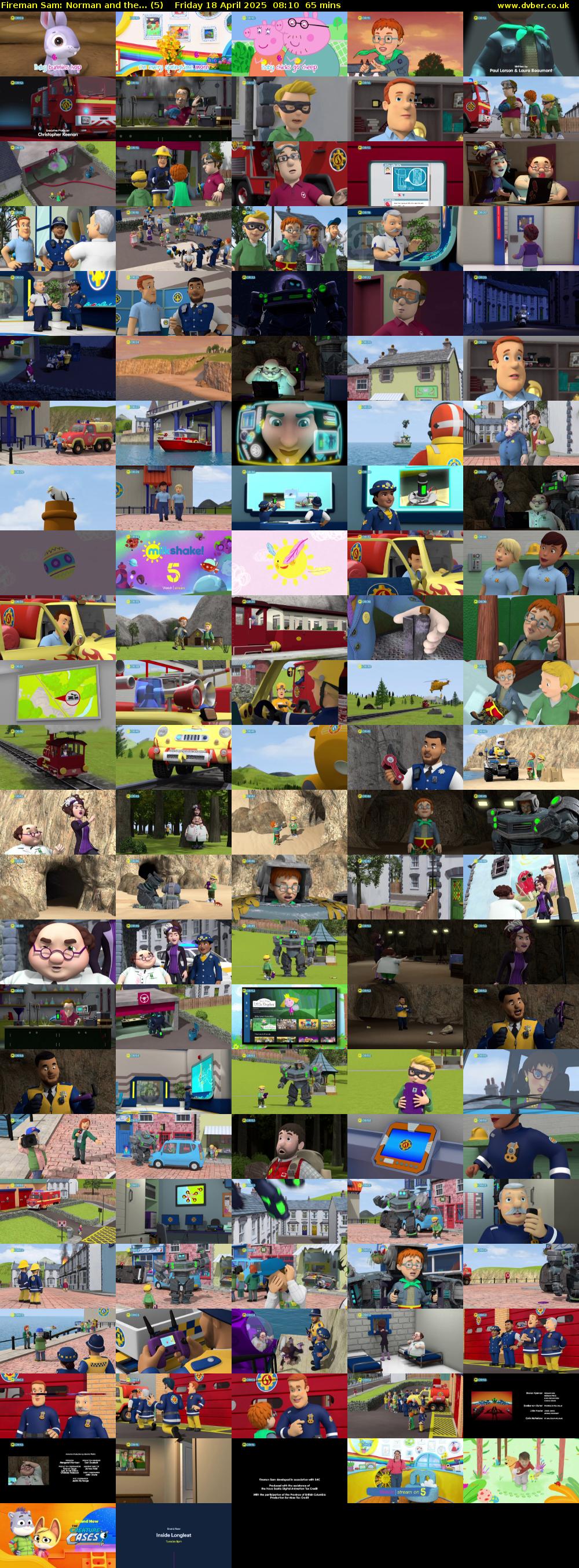 Fireman Sam: Norman and the... (5) Friday 18 April 2025 08:10 - 09:15