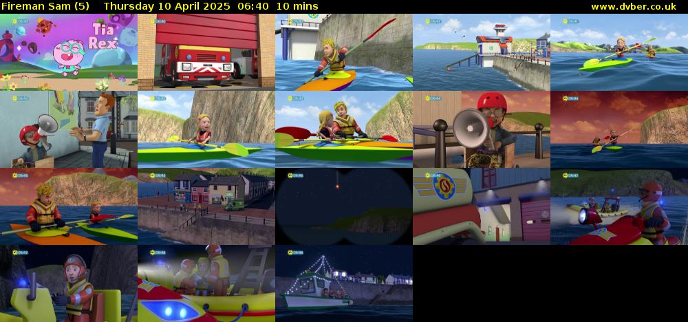 Fireman Sam (5) Thursday 10 April 2025 06:40 - 06:50