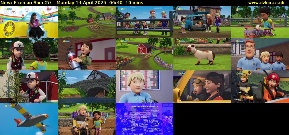 Fireman Sam (5) Monday 14 April 2025 06:40 - 06:50