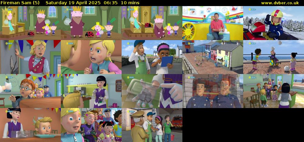 Fireman Sam (5) Saturday 19 April 2025 06:35 - 06:45