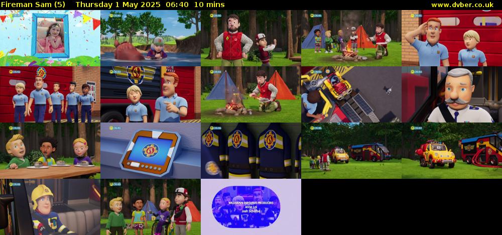 Fireman Sam (5) Thursday 1 May 2025 06:40 - 06:50