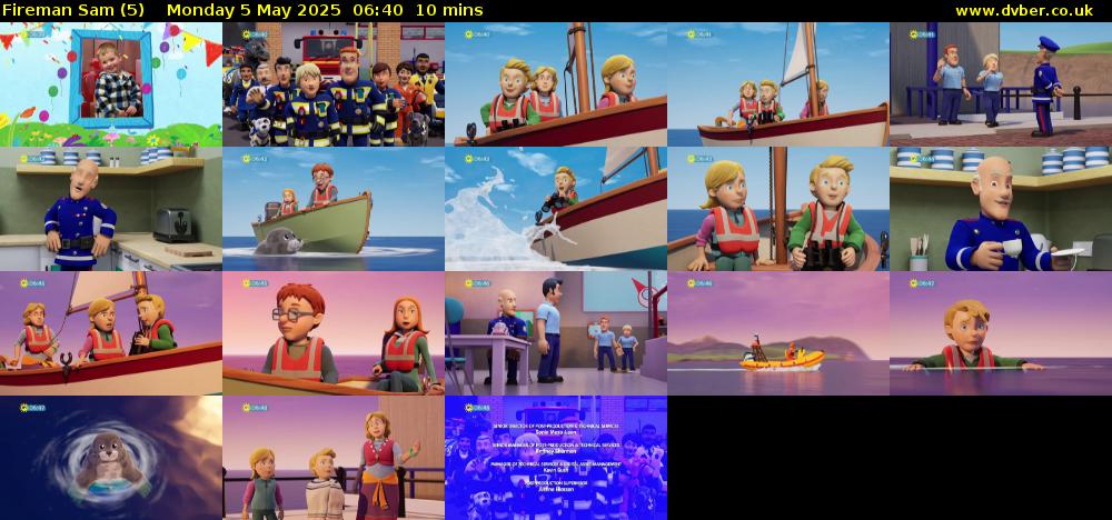 Fireman Sam (5) Monday 5 May 2025 06:40 - 06:50