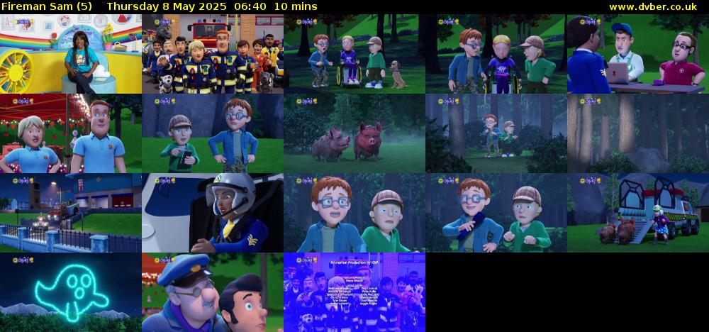 Fireman Sam (5) Thursday 8 May 2025 06:40 - 06:50
