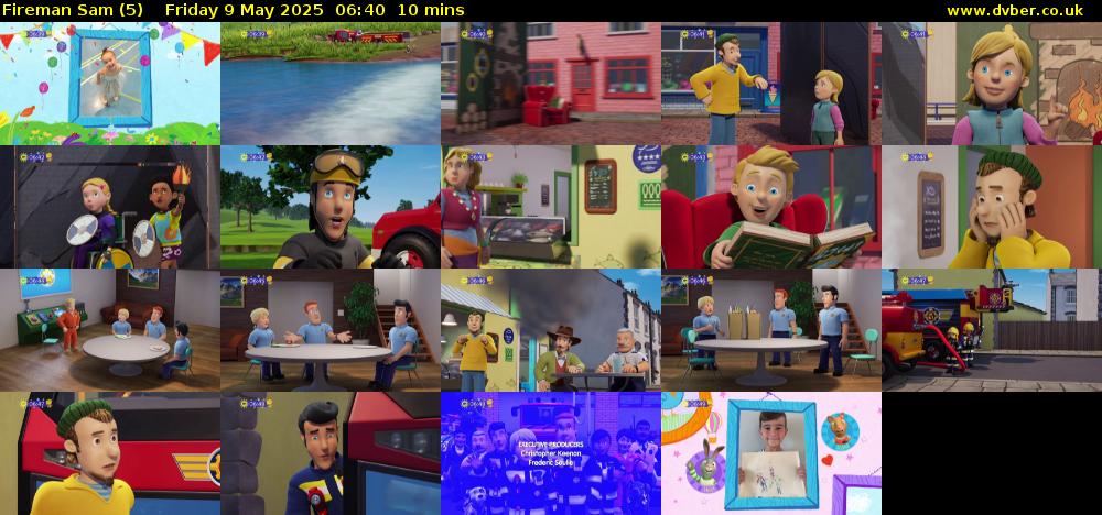 Fireman Sam (5) Friday 9 May 2025 06:40 - 06:50