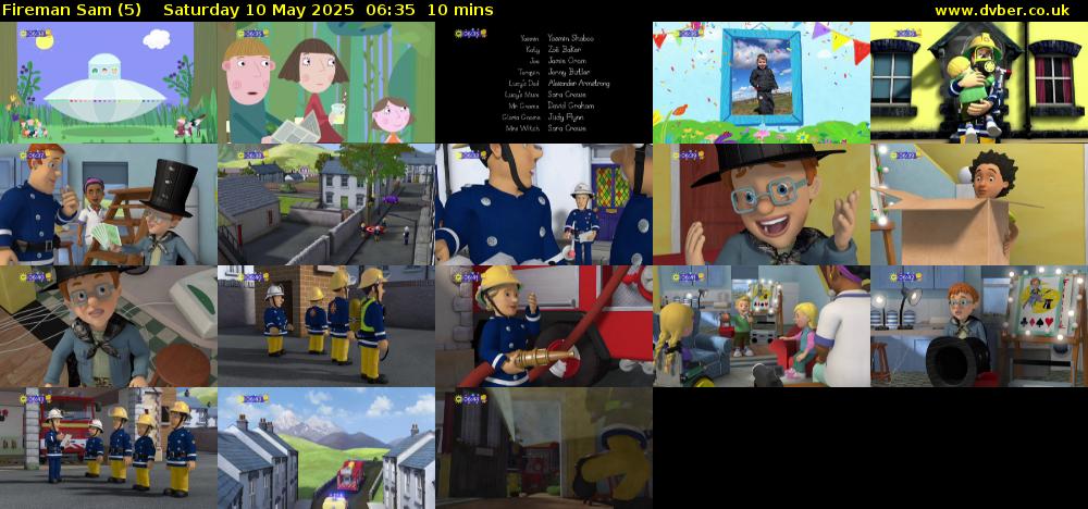 Fireman Sam (5) Saturday 10 May 2025 06:35 - 06:45