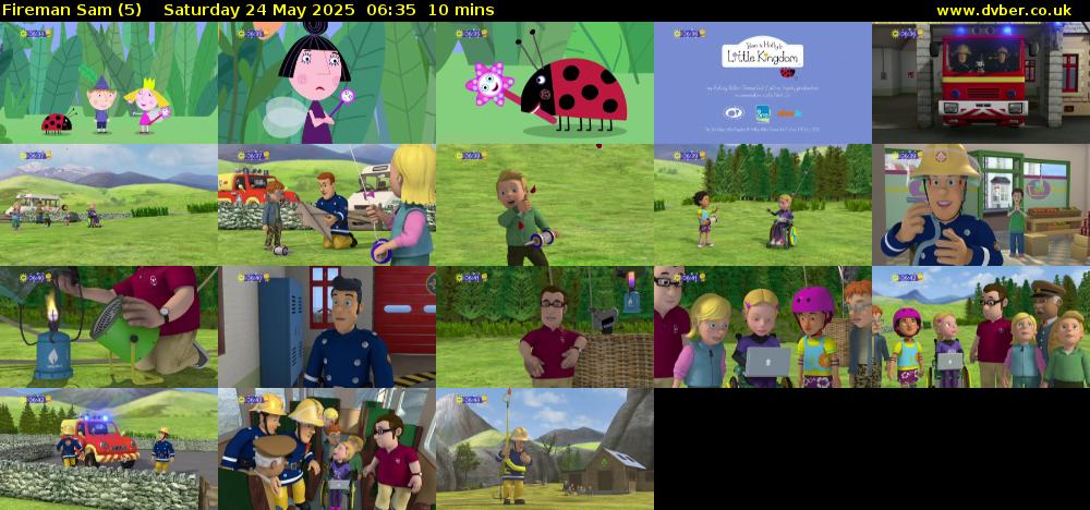 Fireman Sam (5) Saturday 24 May 2025 06:35 - 06:45
