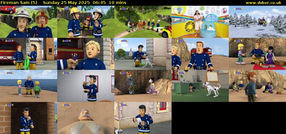 Fireman Sam (5) Sunday 25 May 2025 06:45 - 06:55