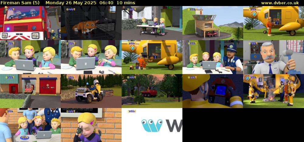 Fireman Sam (5) Monday 26 May 2025 06:40 - 06:50