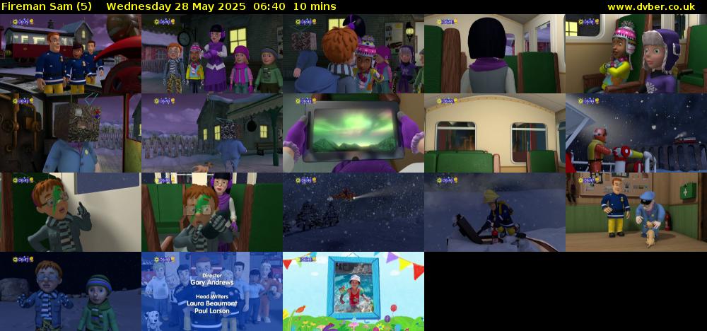 Fireman Sam (5) Wednesday 28 May 2025 06:40 - 06:50