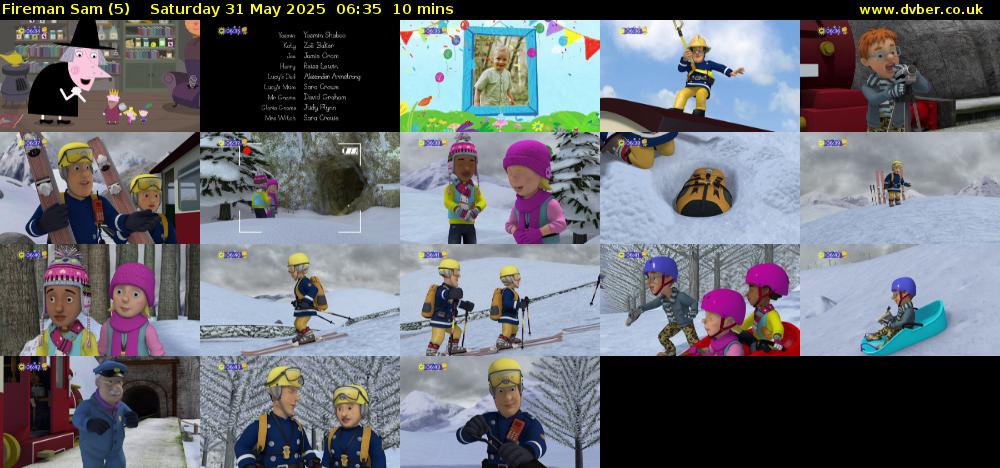 Fireman Sam (5) Saturday 31 May 2025 06:35 - 06:45