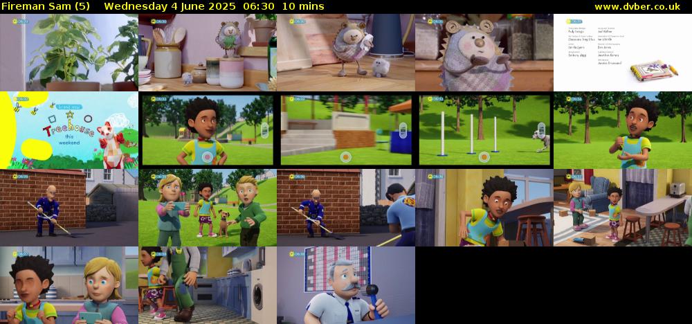 Fireman Sam (5) Wednesday 4 June 2025 06:30 - 06:40